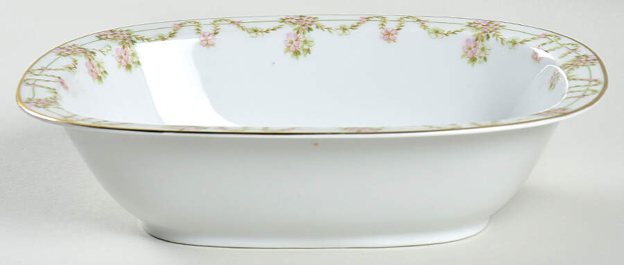 Arbutus 8" Oval Vegetable Bowl by Tirschenreuth-1