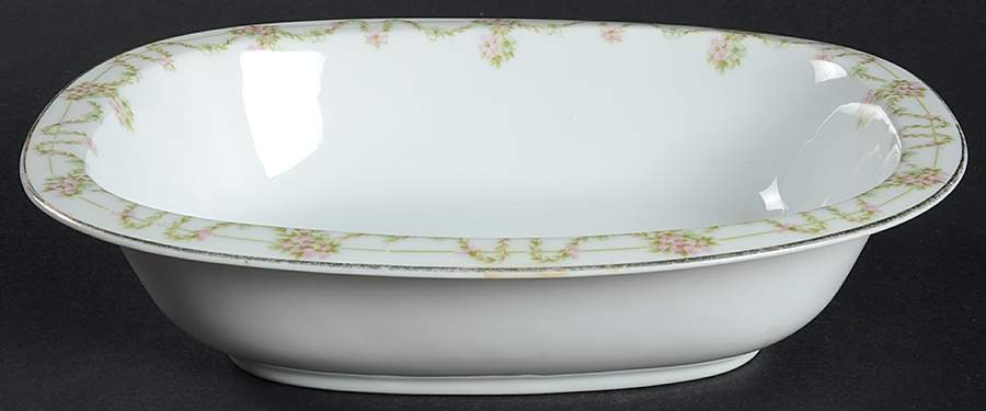Arbutus 9" Oval Vegetable Bowl by Tirschenreuth-1