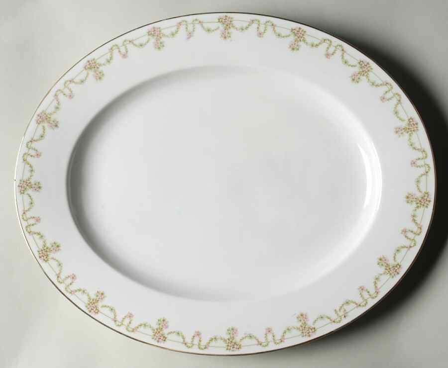 Arbutus 16" Oval Serving Platter by Tirschenreuth-1