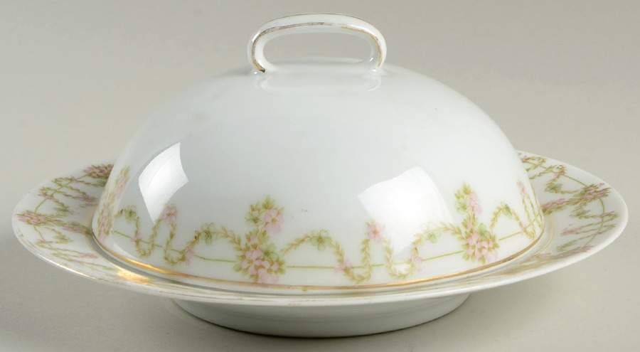 Arbutus Round Covered Butter by Tirschenreuth-1