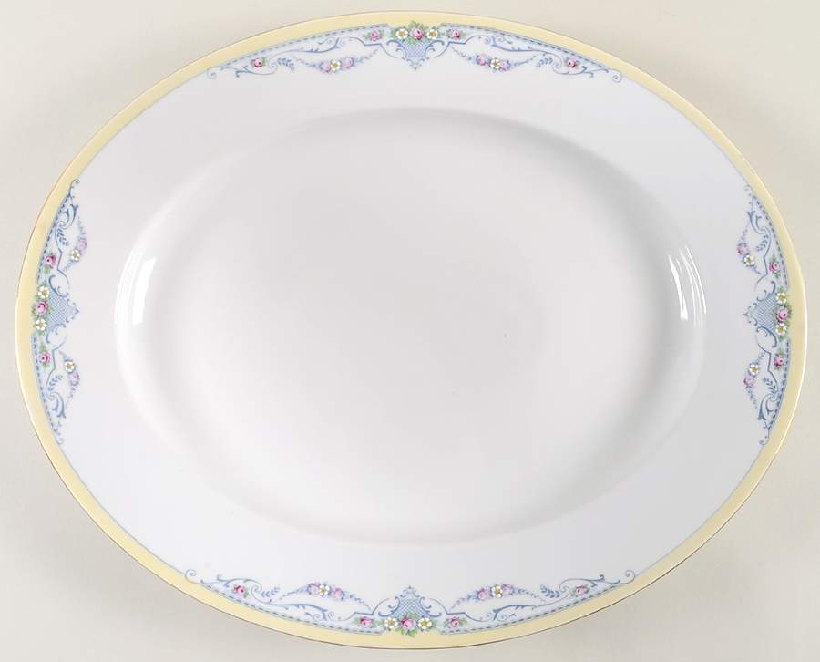 Arklow 16" Oval Serving Platter by Tirschenreuth-1