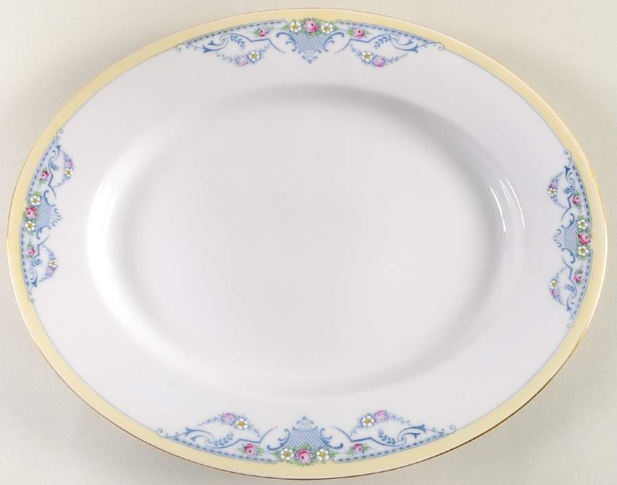 Arklow 11" Oval Serving Platter by Tirschenreuth-1