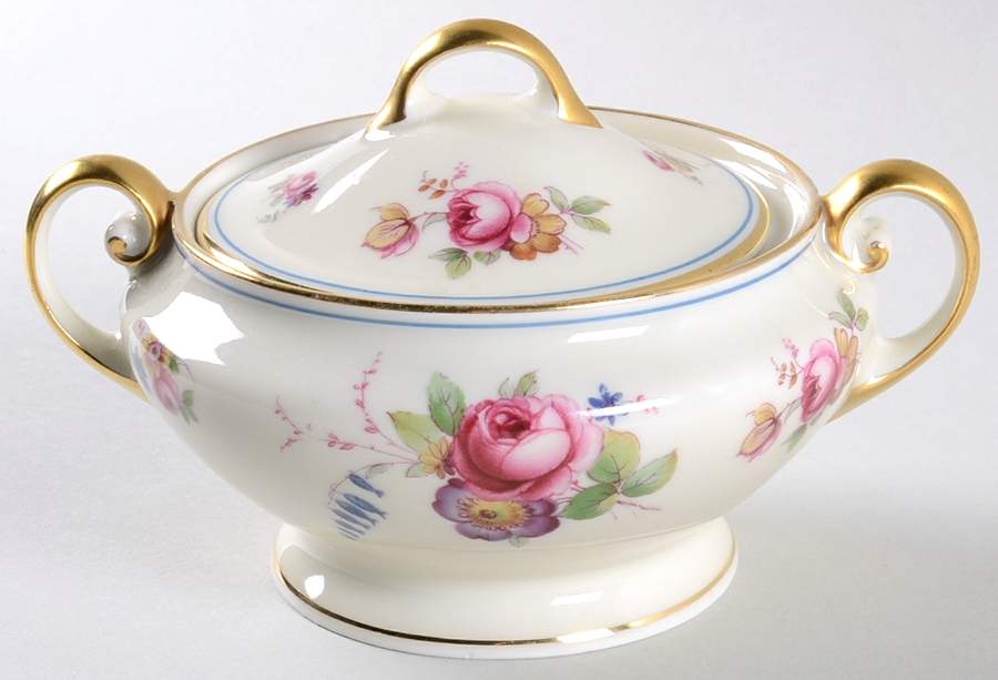 The Ascot Sugar Bowl & Lid by Tirschenreuth-1
