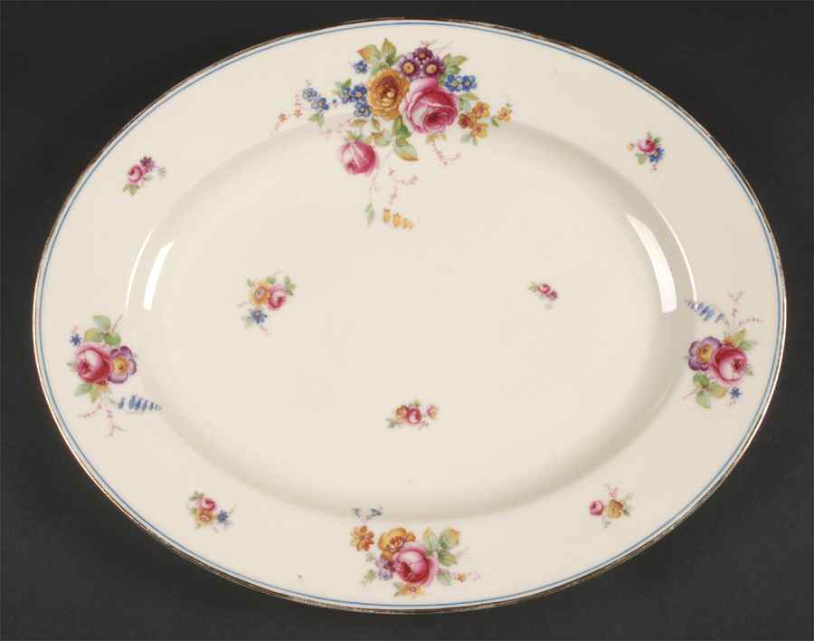 The Ascot 14" Oval Serving Platter by Tirschenreuth-1