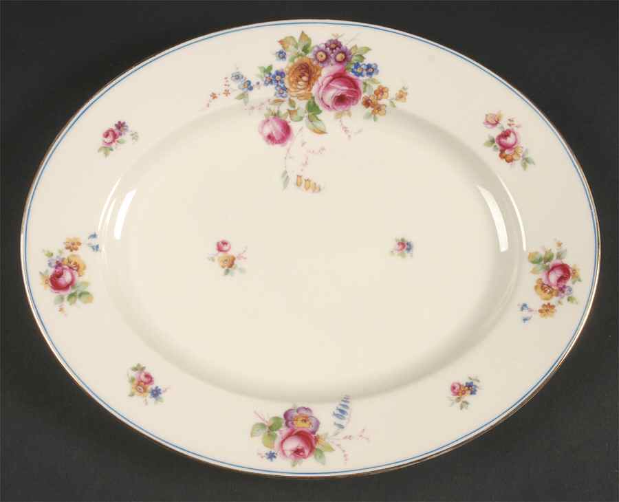 The Ascot 12" Oval Serving Platter by Tirschenreuth-1