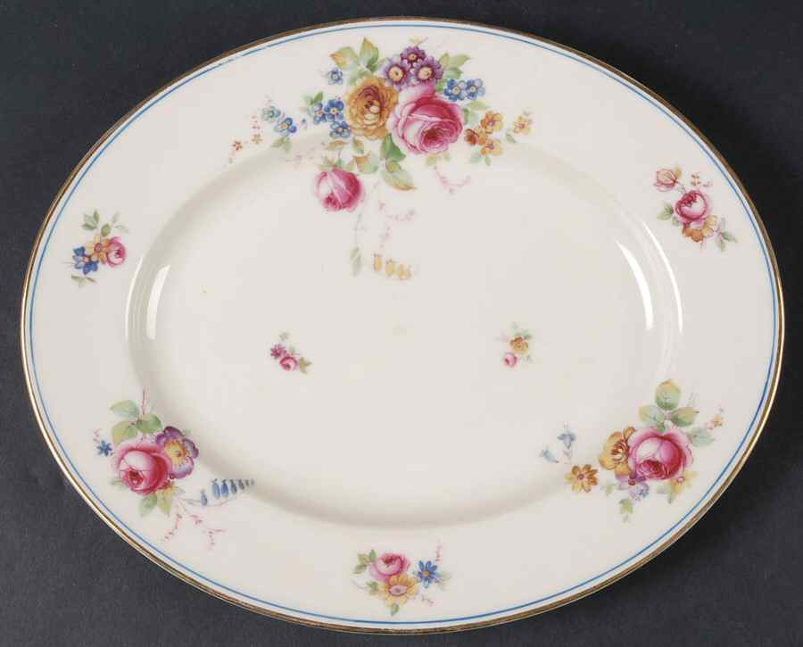 The Ascot 10" Oval Serving Platter by Tirschenreuth-1