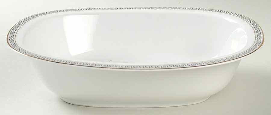 Athens 9" Oval Vegetable Bowl by Tirschenreuth-1