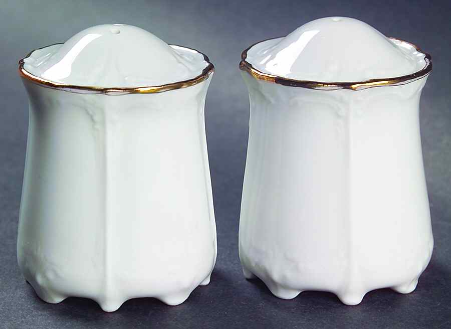 Baronesse Gold Salt & Pepper Set by Tirschenreuth-1