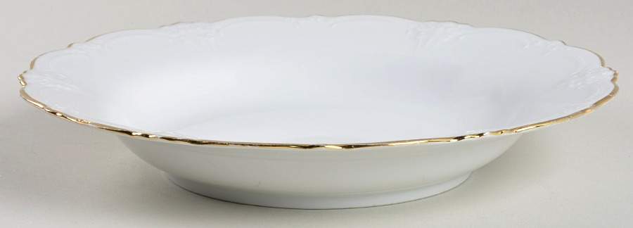 Baronesse Zitrogold Large Rim Soup Bowl by Tirschenreuth-1