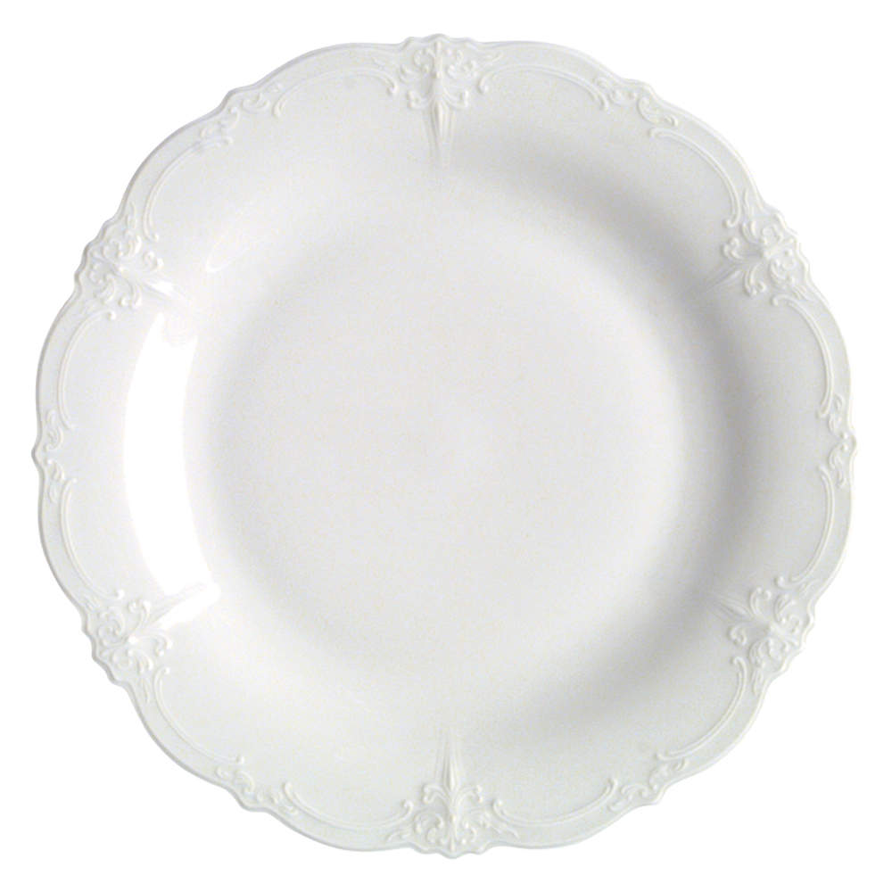 Baronesse White Dinner Plate by Tirschenreuth-1