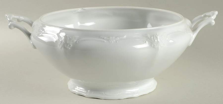 Baronesse White Tureen No Lid by Tirschenreuth-1