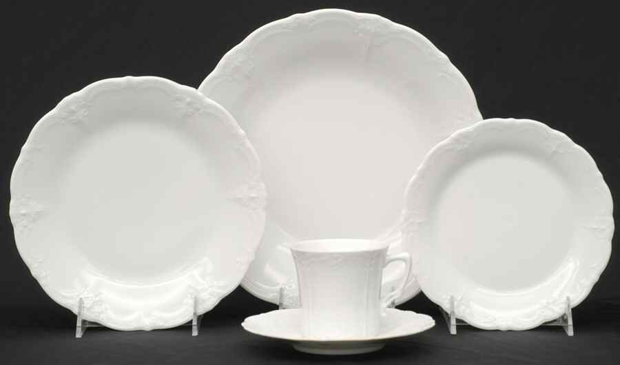Baronesse White 40 Piece Estate Set by Tirschenreuth-1