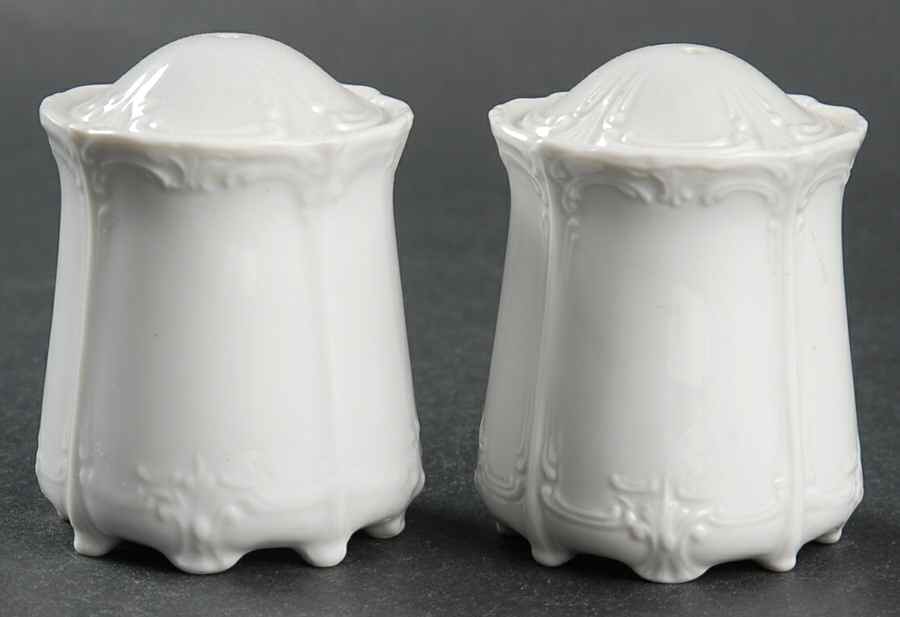 Baronesse White Salt & Pepper Set by Tirschenreuth-1