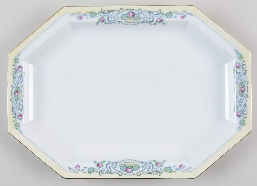 Beaumont 11" Oval Serving Platter by Tirschenreuth-1