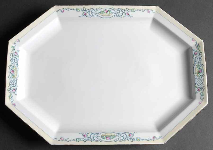 Beaumont 15" Oval Serving Platter by Tirschenreuth-1