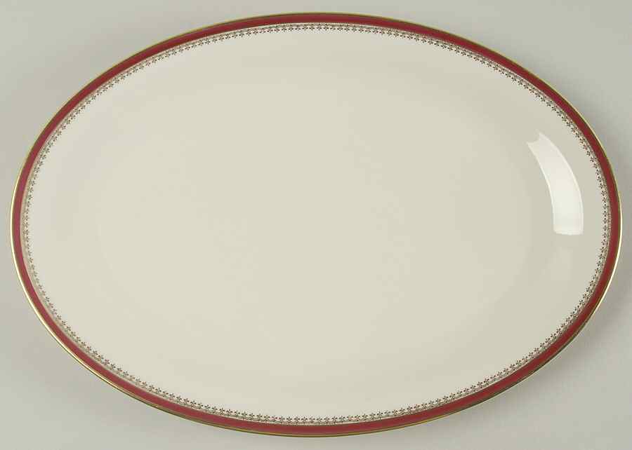 Bedford 12" Oval Serving Platter by Tirschenreuth-1