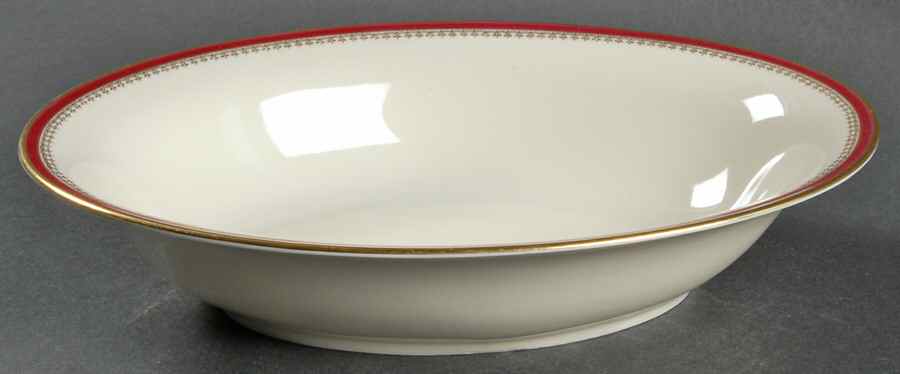 Bedford 9" Oval Vegetable Bowl by Tirschenreuth-1