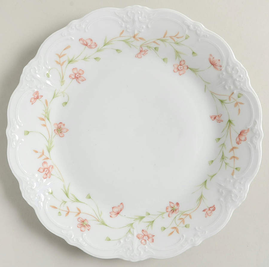 Belle Fleur Salad Plate by Tirschenreuth-1