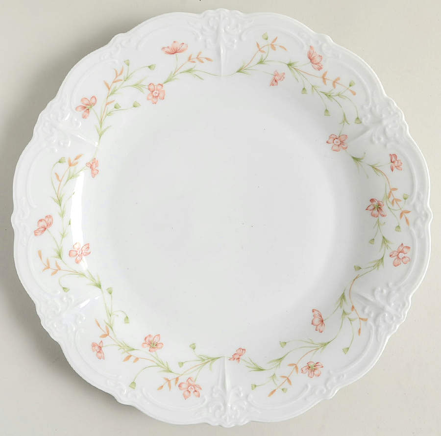Belle Fleur Dinner Plate by Tirschenreuth-1