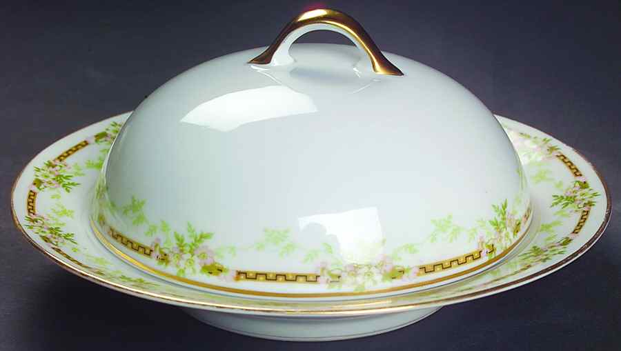Biltmore Round Covered Butter by Tirschenreuth-1