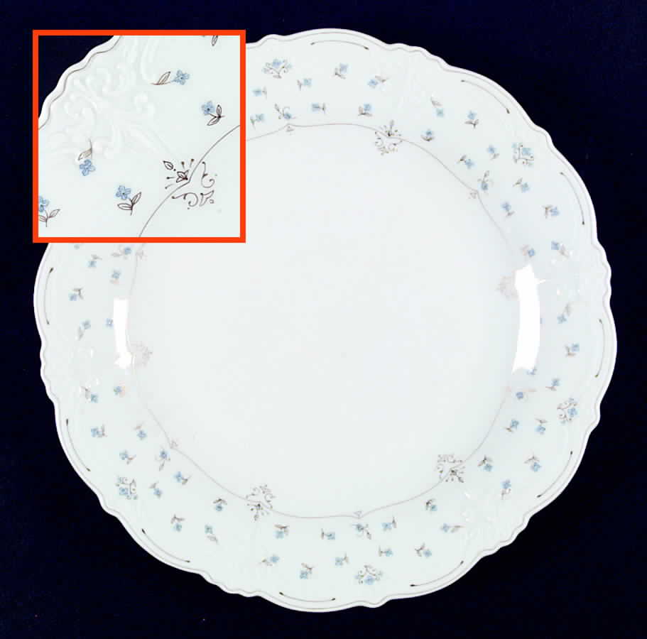 Blue Royal Dinner Plate by Tirschenreuth-1