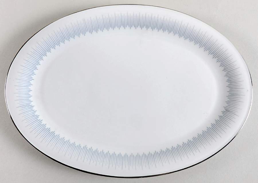 Blue Star 12" Oval Serving Platter by Tirschenreuth-1