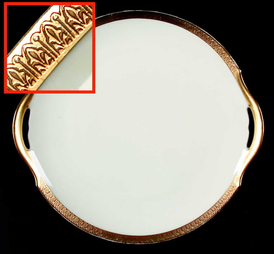 The Bray Handled Cake Plate by Tirschenreuth-1
