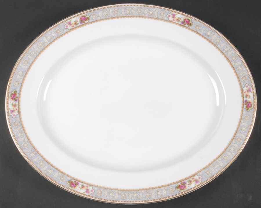 Cambridge 14" Oval Serving Platter by Tirschenreuth-1