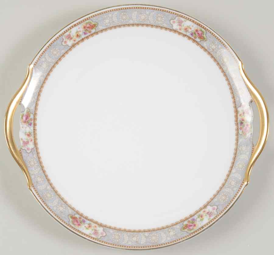 Cambridge Handled Cake Plate by Tirschenreuth-1