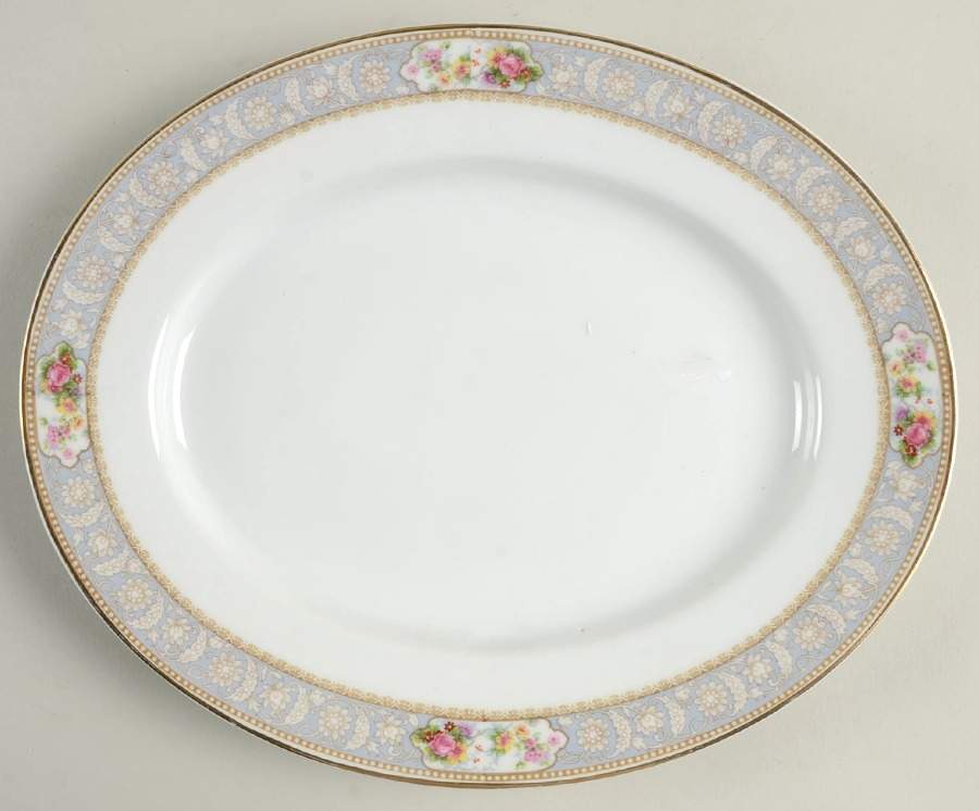 Cambridge 10" Oval Serving Platter by Tirschenreuth-1