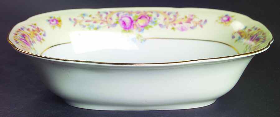 Cambria 8" Oval Vegetable Bowl by Tirschenreuth-1