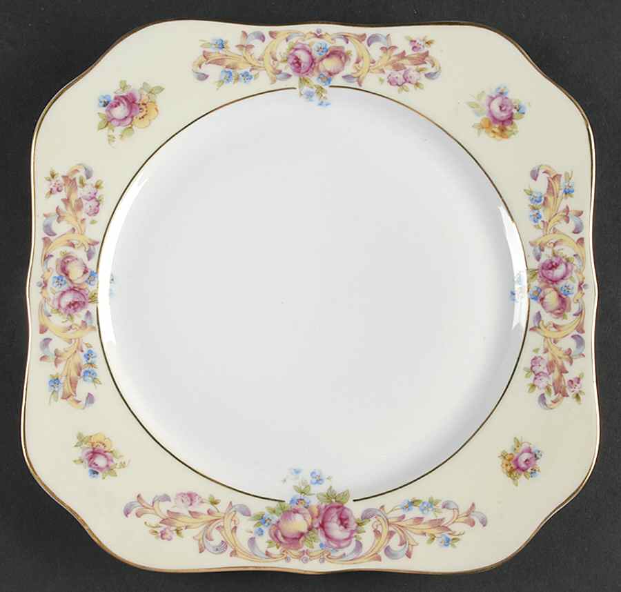 Cambria Square Salad Plate by Tirschenreuth-1