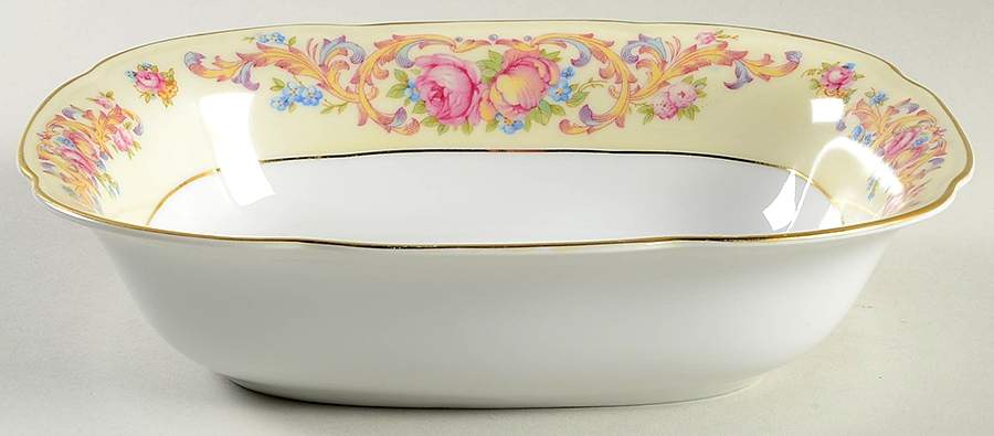 Cambria 9" Oval Vegetable Bowl by Tirschenreuth-1