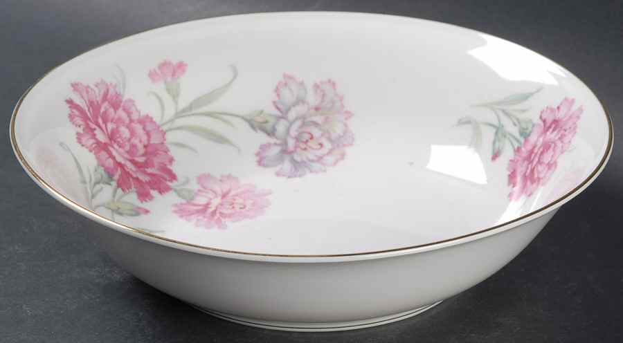 Carnation 8" Round Vegetable Bowl by Tirschenreuth-1