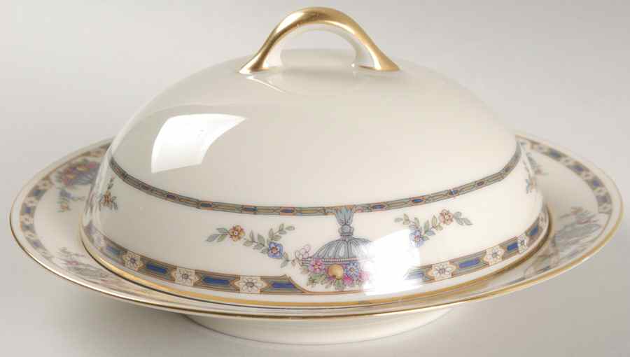 The Chatham Round Covered Butter by Tirschenreuth-1