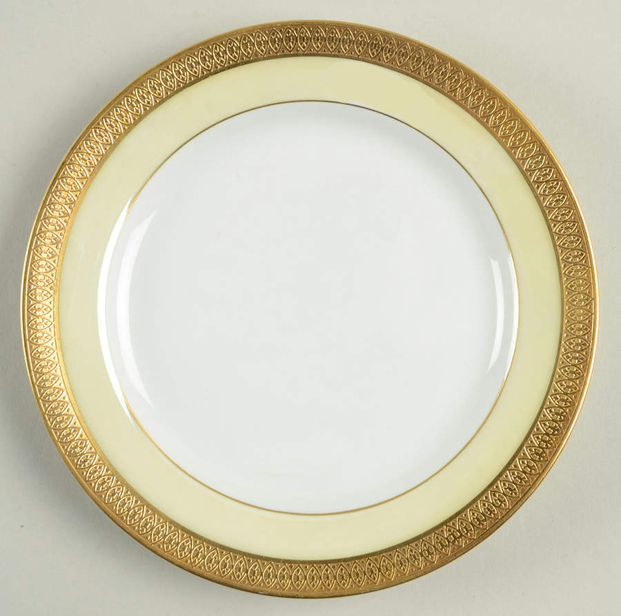 Clifton (Cream Border) Bread & Butter Plate by Tirschenreuth-1