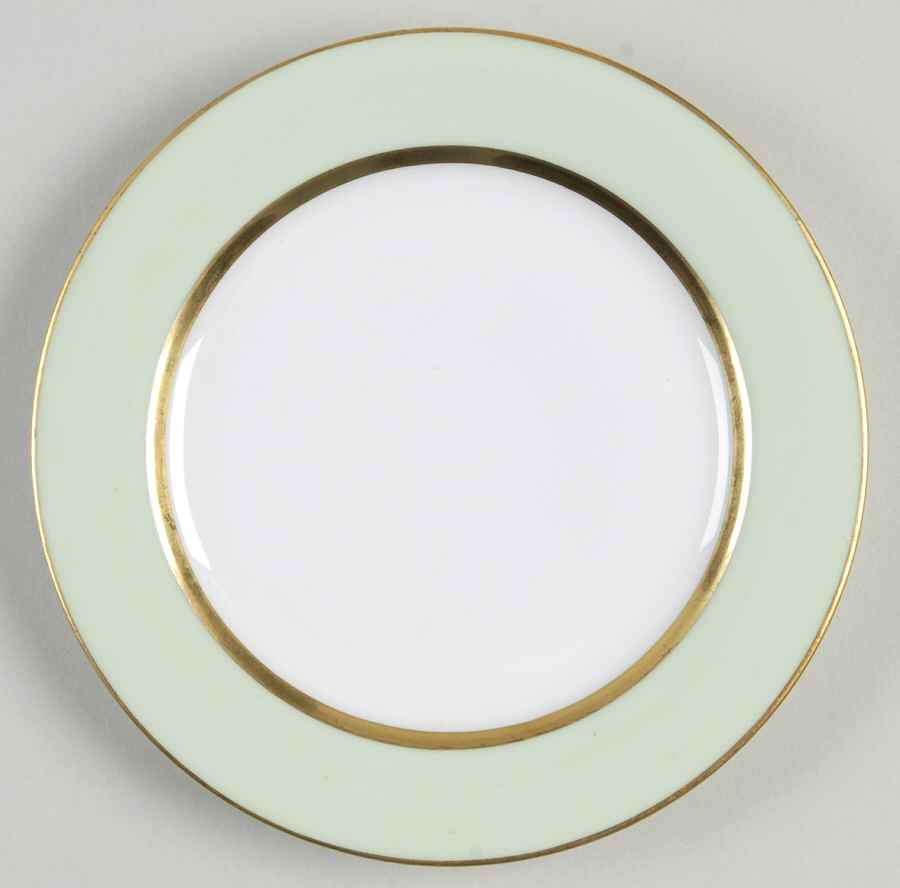 Clyde Green Bread & Butter Plate by Tirschenreuth-1