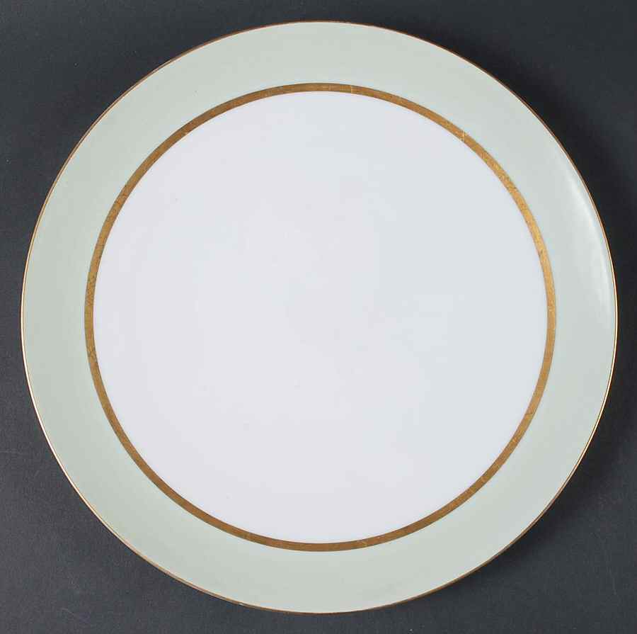 Clyde Green 12" Chop Plate (Round Platter) by Tirschenreuth-1