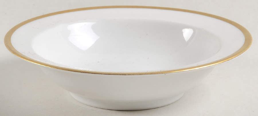 Colonial (Smooth Gold Band) Rim Cereal Bowl by Tirschenreuth-1