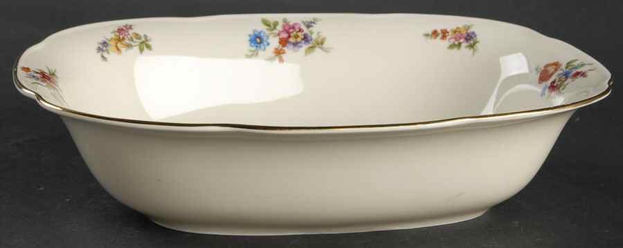 Colwyn 9" Oval Vegetable Bowl by Tirschenreuth-1