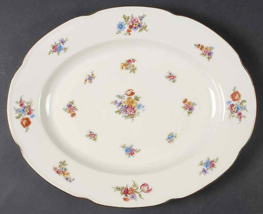 Colwyn 12" Oval Serving Platter by Tirschenreuth-1