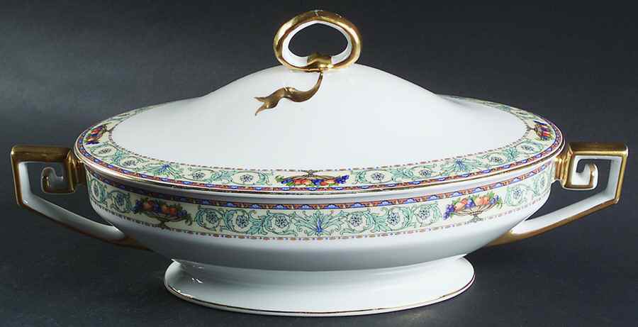 Cromwell Oval Covered Vegetable by Tirschenreuth-1