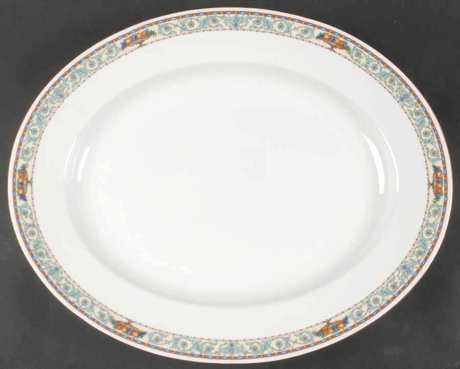 Cromwell 16" Oval Serving Platter by Tirschenreuth-1