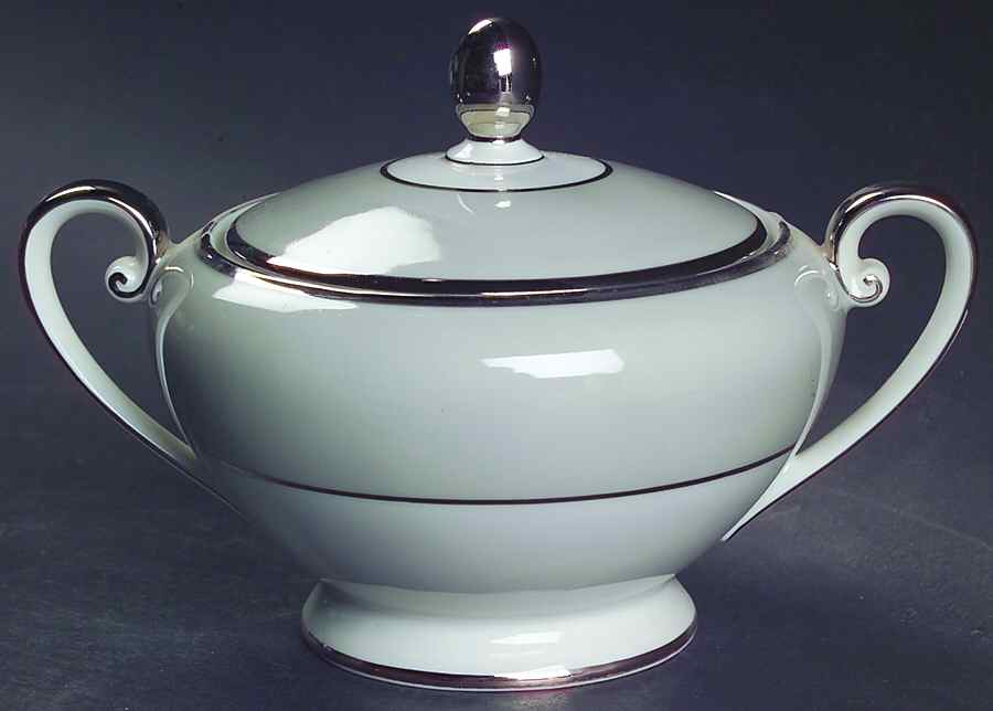 Dawn Sugar Bowl & Lid by Tirschenreuth-1