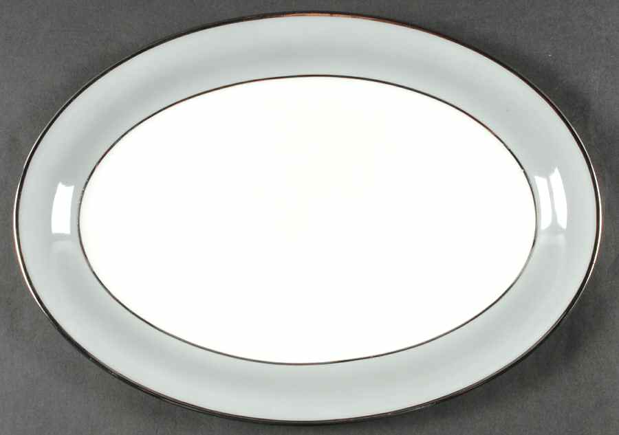 Dawn 13" Oval Serving Platter by Tirschenreuth-1