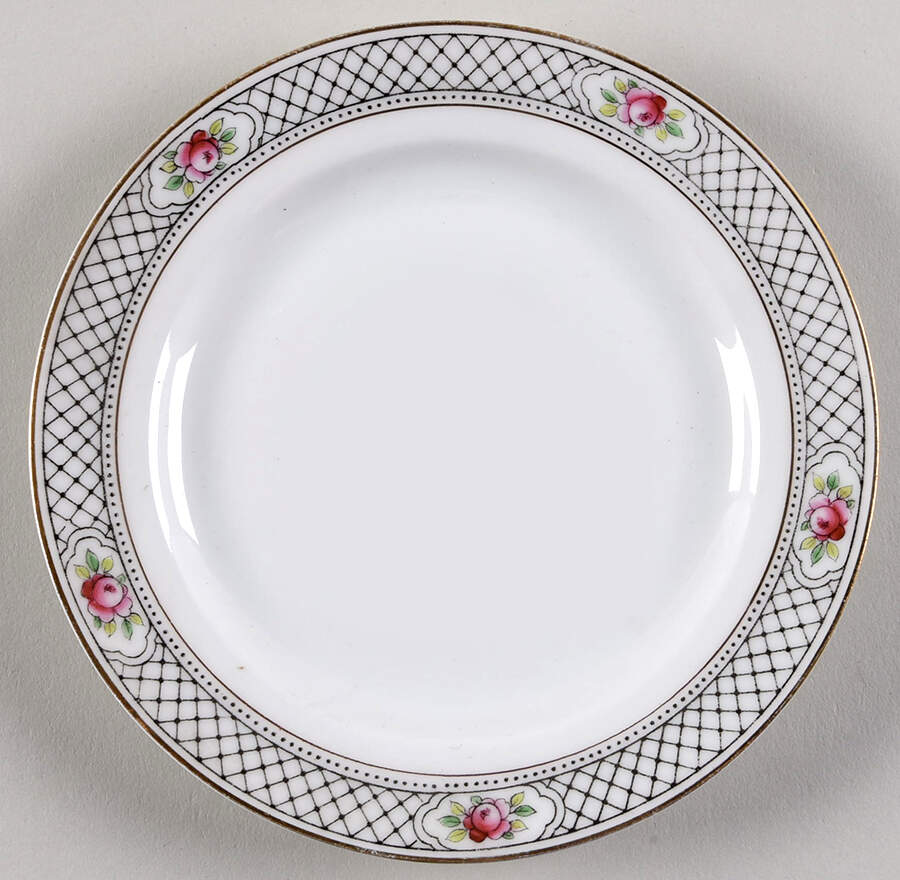 The Devon Bread & Butter Plate by Tirschenreuth-1