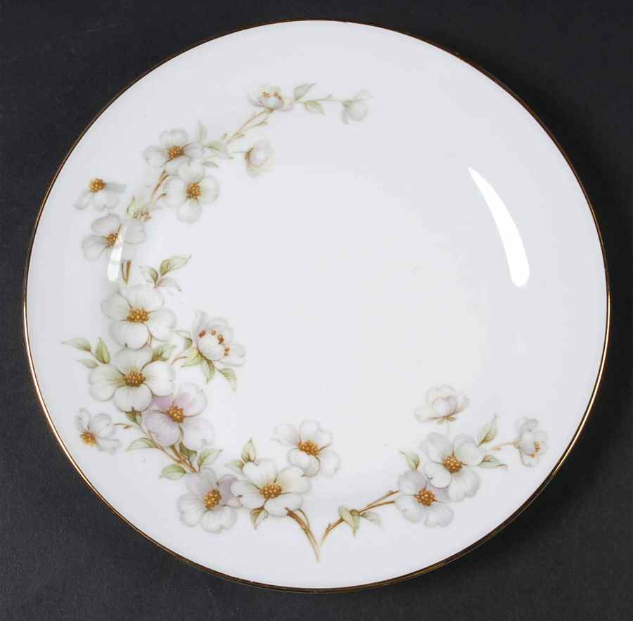 Dogwood Luncheon Plate by Tirschenreuth-1