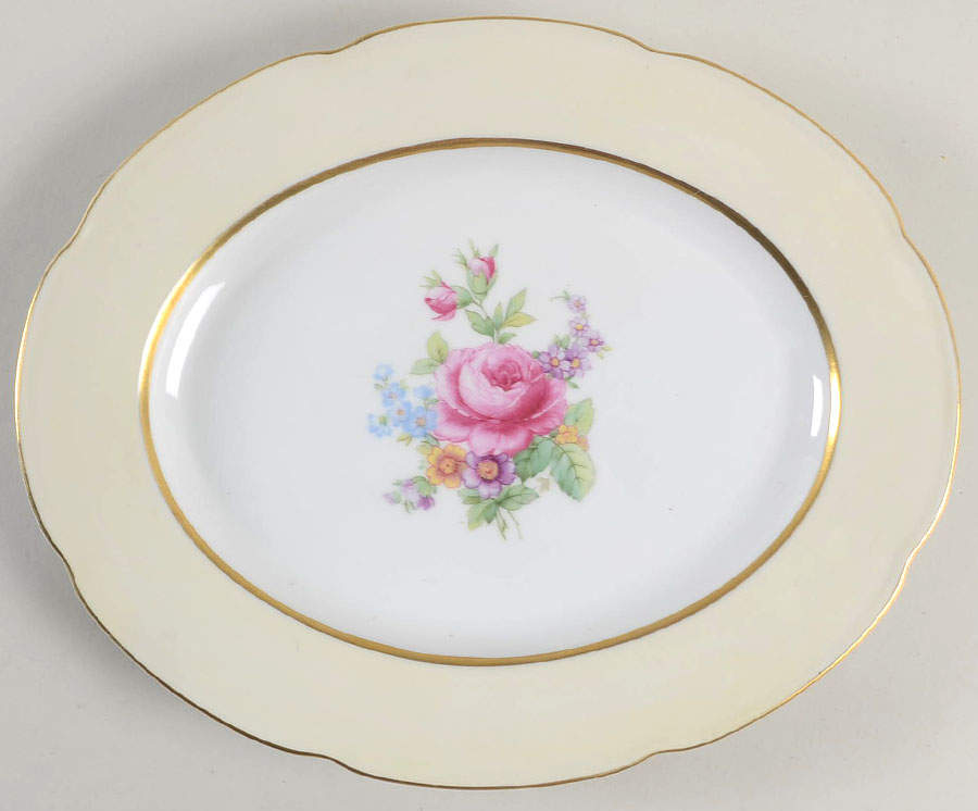 Dover 12" Oval Serving Platter by Tirschenreuth-1