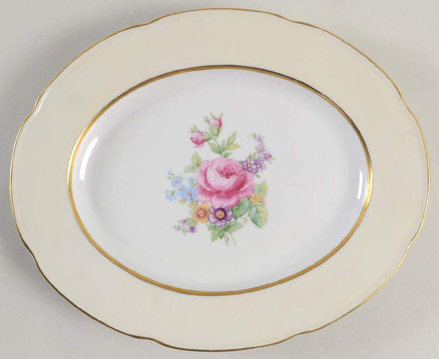 Dover 10" Oval Serving Platter by Tirschenreuth-1