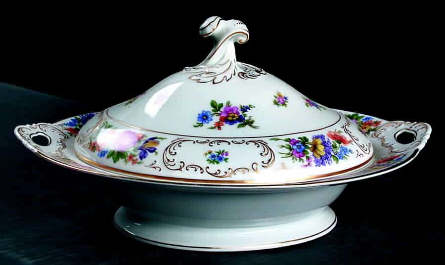 Dresden Oval Covered Vegetable by Tirschenreuth-1
